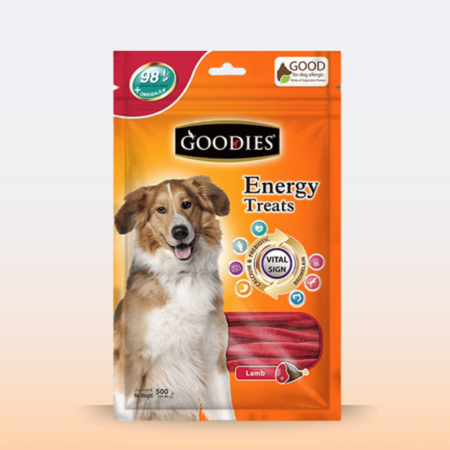 Goodies Energy Dog Treats – Lamb 125 g