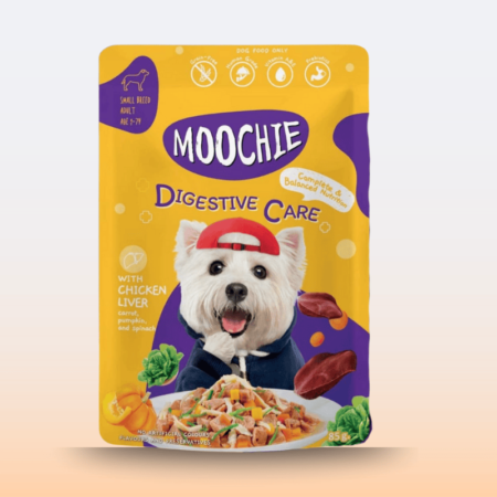 Moochie Digestive Care With Chicken Liver Gravy Wet Dog Food – 85 g