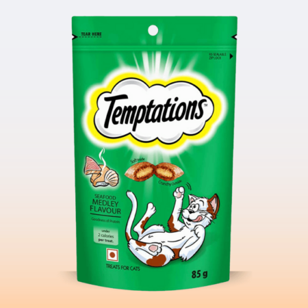 Temptations Cat Treat Seafood Medley Flavour - 85g