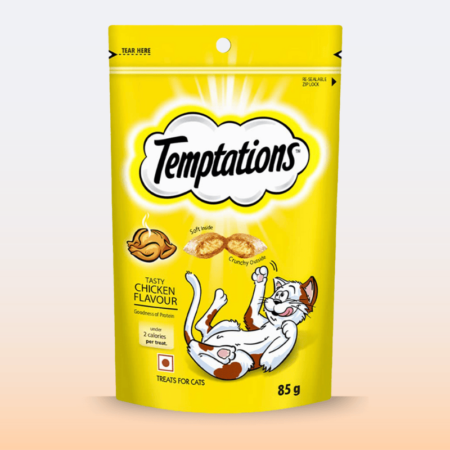 Temptations Cat Treat Tasty Chicken Flavour - 85g