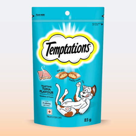 Temptations Cat Treat Tuna Flavour - 85g