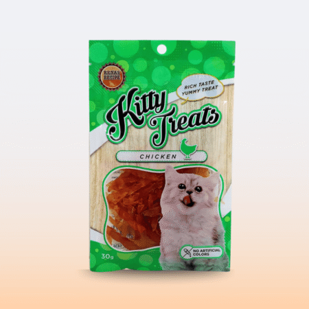 Kitty Treats Sliced Soft Chicken Jerky Cat Treat - 30 g