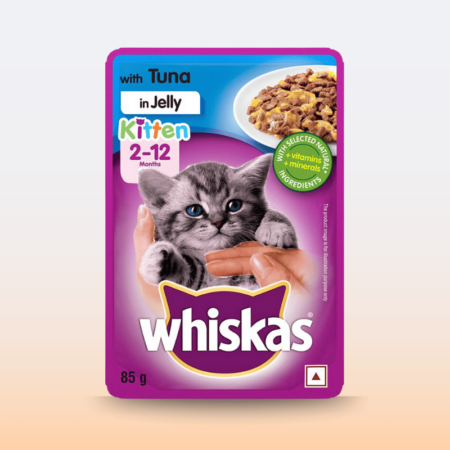 Whiskas Tuna in Jelly Kitten Wet Food (2-12 months) 85 g