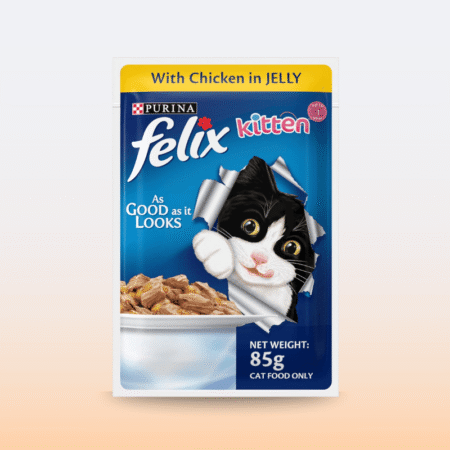 Purina Felix Chicken in Jelly Kitten Wet Food 85 g